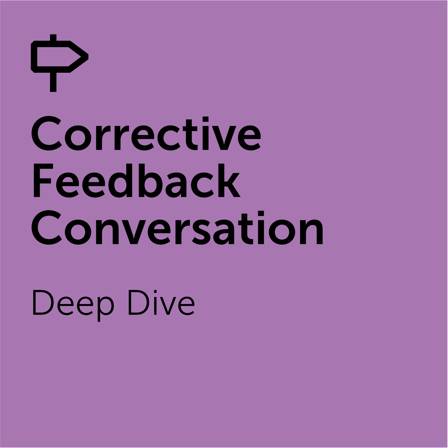 Corrective Feedback Conversation