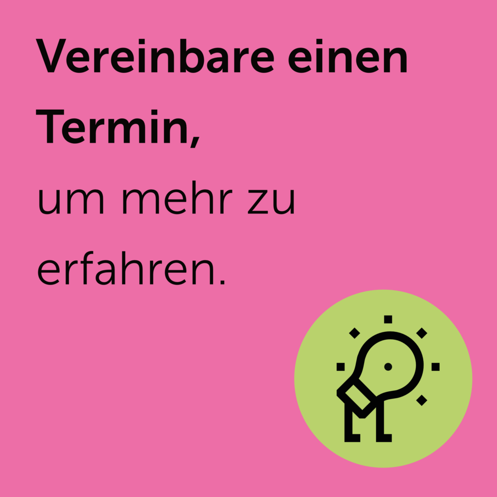 Auf dieses Feld kann man klicken, um einen Termin mit mermaid & broccoli zu vereinbaren.