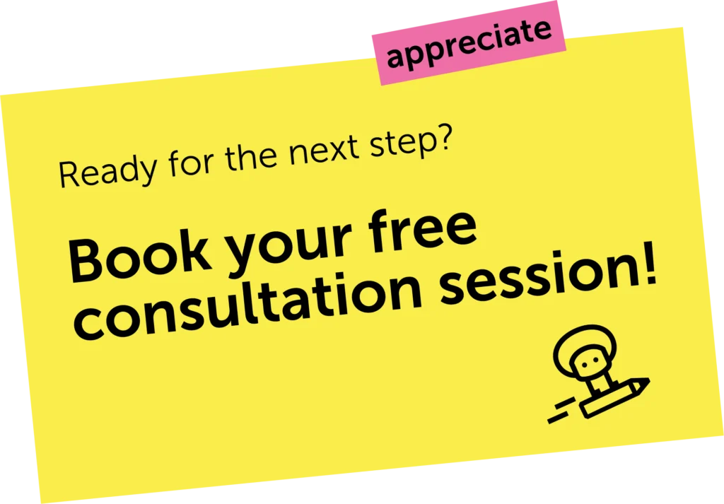Post-it Book your free consultation session